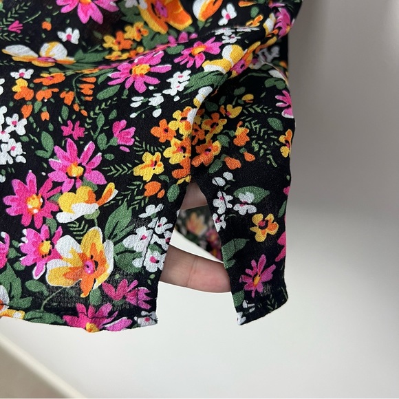 Cynthia Rowley Floral Top Cami Singlet Tank Multicoloured Flower Summer Size S - Picture 4 of 8